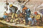 OSTADE, Adriaen Jansz. van Scene in the Tavern sg USA oil painting reproduction